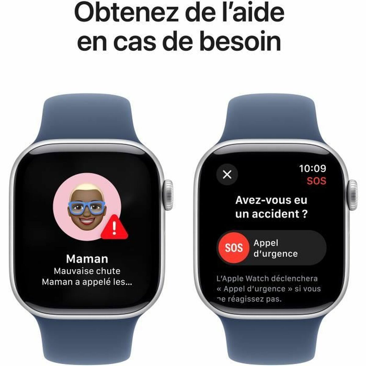 Smartklocka Apple Watch Series 10 Blå Silvrig - 6
