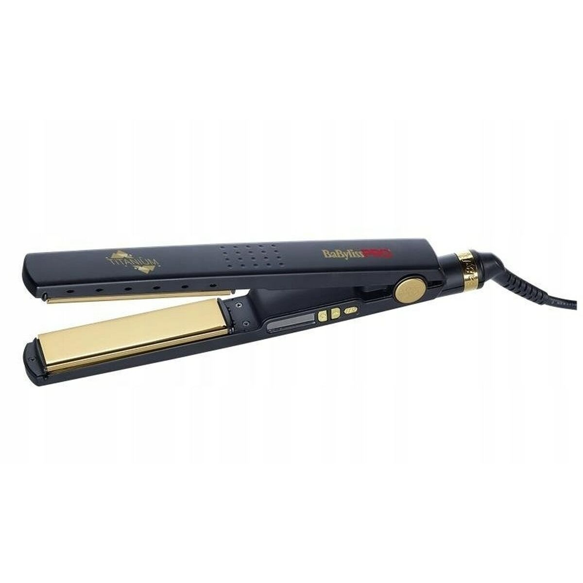 Plattång Babyliss BAB3091BKTE Svart Guld 45 W 1 Delar