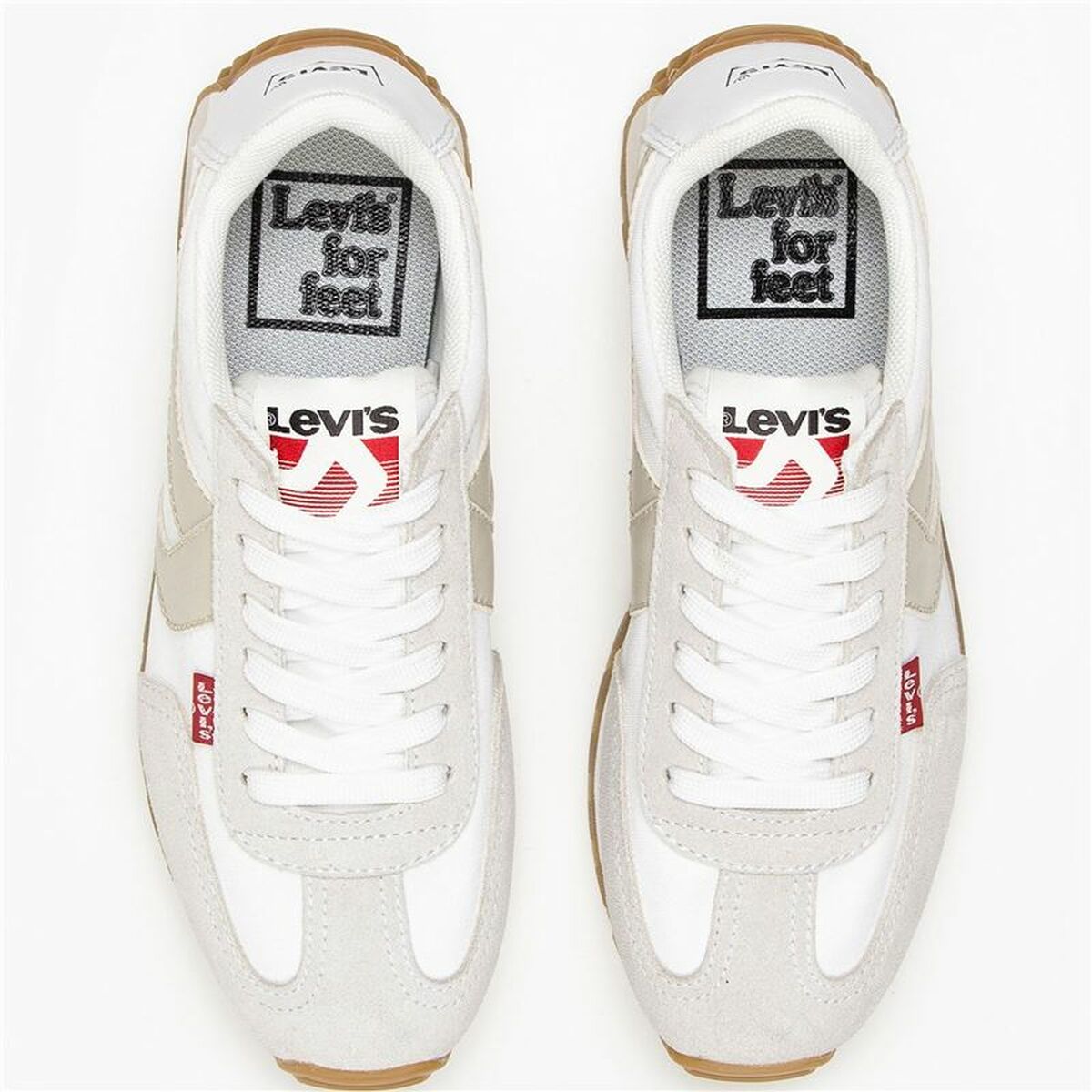 Casual Träningsskor Dam Levi's Stryder Red Tab S Vit - 4