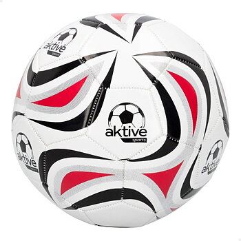 Fotboll Aktive 5 Ø 22 cm Vit PVC (12 antal)