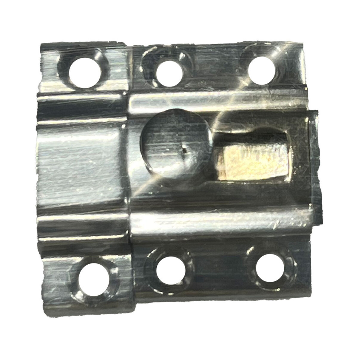 Dörrbult EDM 85083 ickel Stål 20 mm Fästanordning - 2