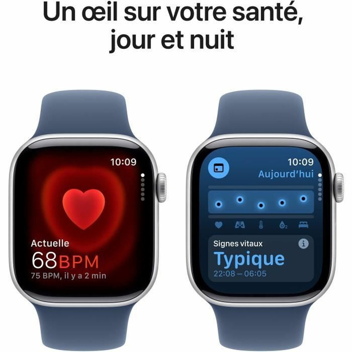 Smartklocka Apple Watch Series 10 Blå Silvrig - 5