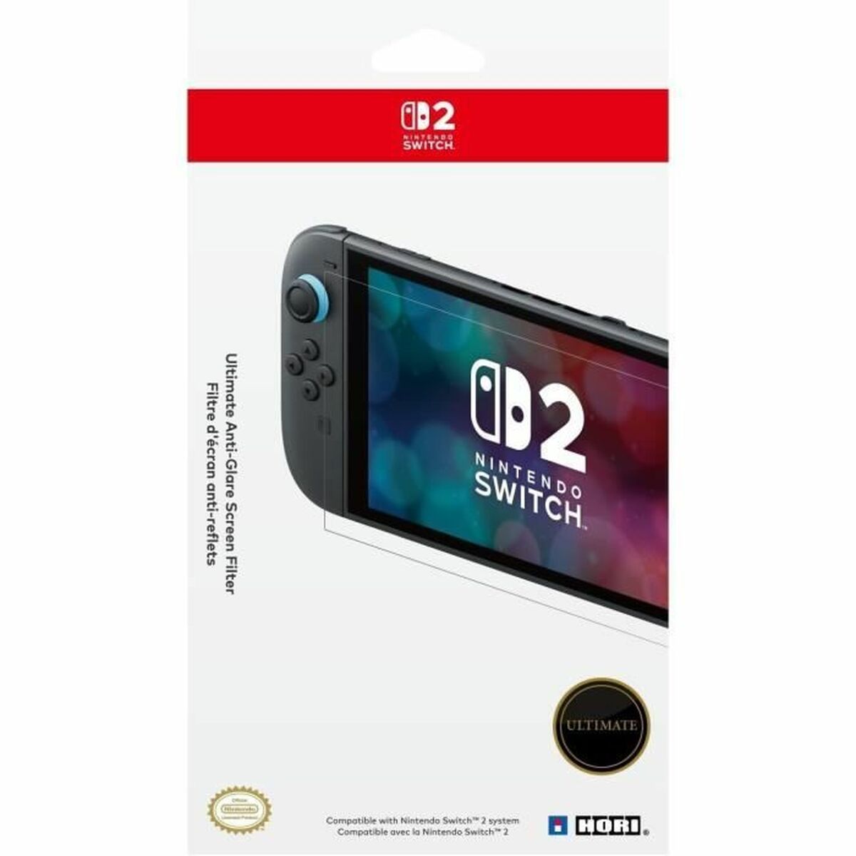 Skärmskydd i Härdat Glas HORI Nintendo Switch 2