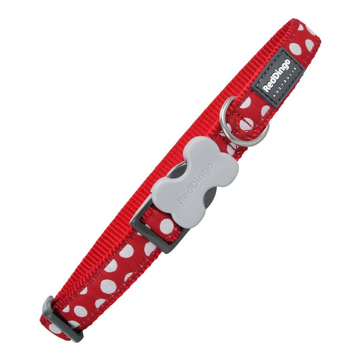 Hundhalsband Red Dingo Ärta (2,5 x 41-63 cm) - 2