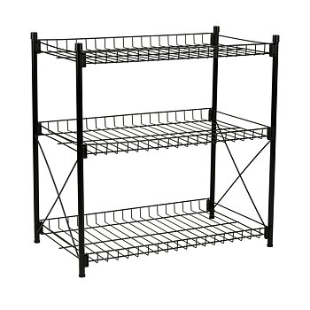 Bokhylla Confortime Metall 52 x 34 x 55 cm