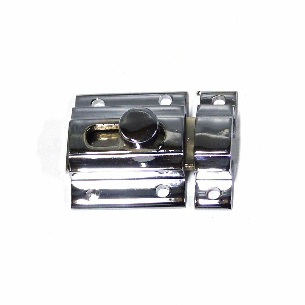 Dörrbult EDM 85084 ickel Stål 25 mm 25mm Fästanordning - 3