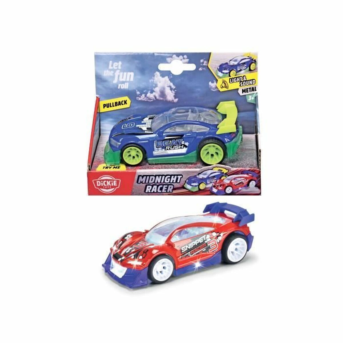 Bil Dickie Toys Midnight Racer