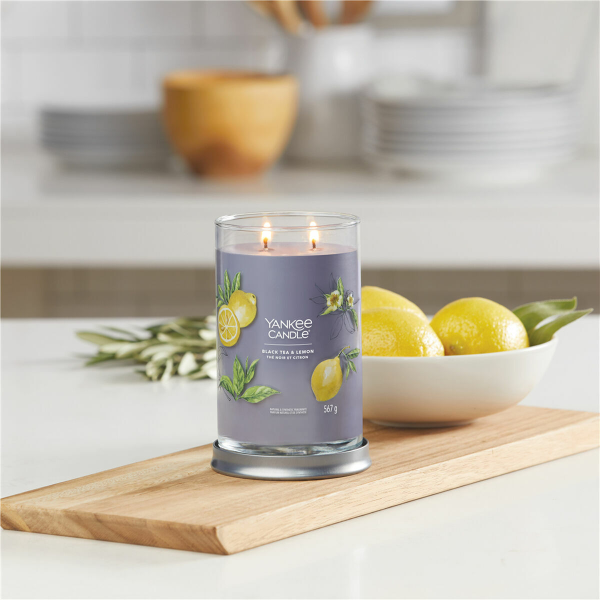 Doftljus Yankee Candle 10.00217.0030 Grå - 3