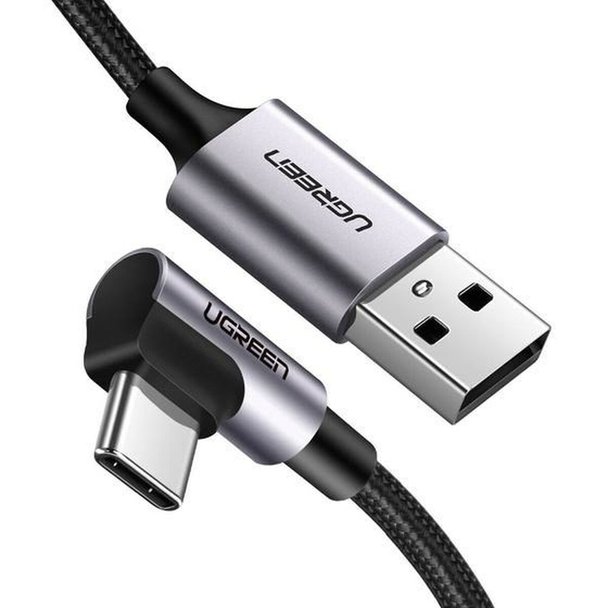 USB A till USB-C Kabel Ugreen 50941 Svart 5 m - 2
