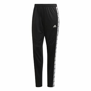 Fotbollsträningsbyxor, Vuxen Adidas Tiro 19 Svart Kvinna