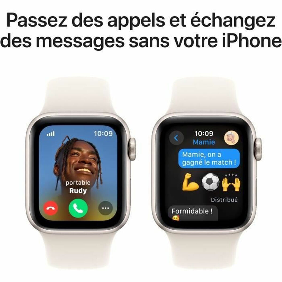 Smartklocka Apple Watch SE Beige 40 mm - 4