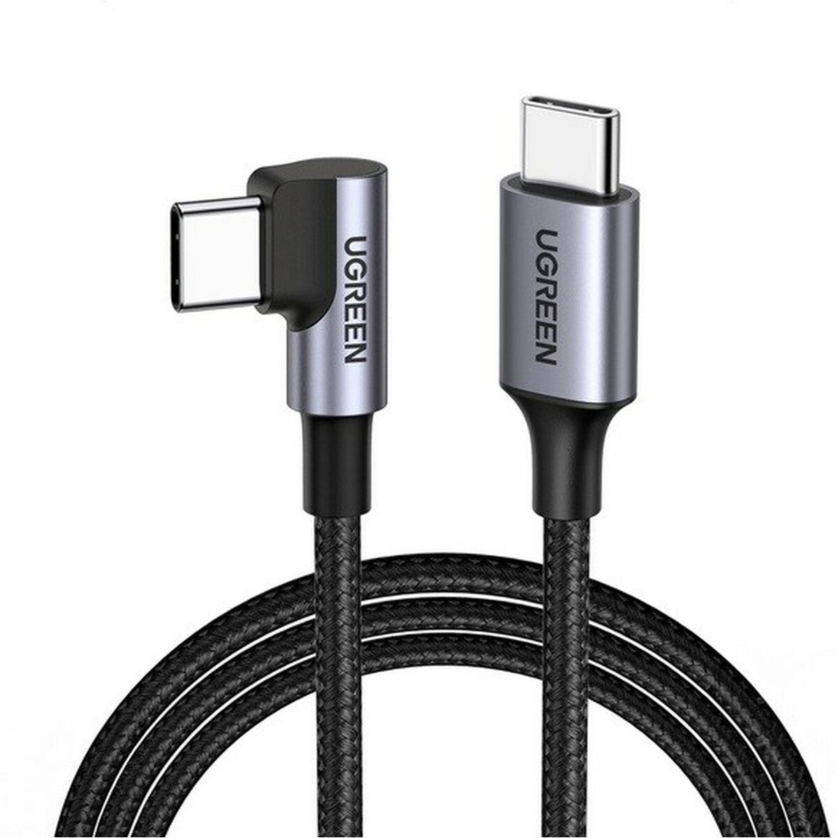 USB-C till USB-C Kabel Ugreen 50122B Grå 50 cm