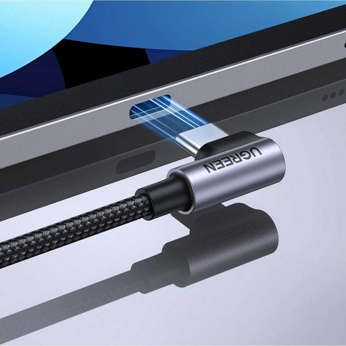 USB-C till USB-C Kabel Ugreen 50122B Grå 50 cm - 3