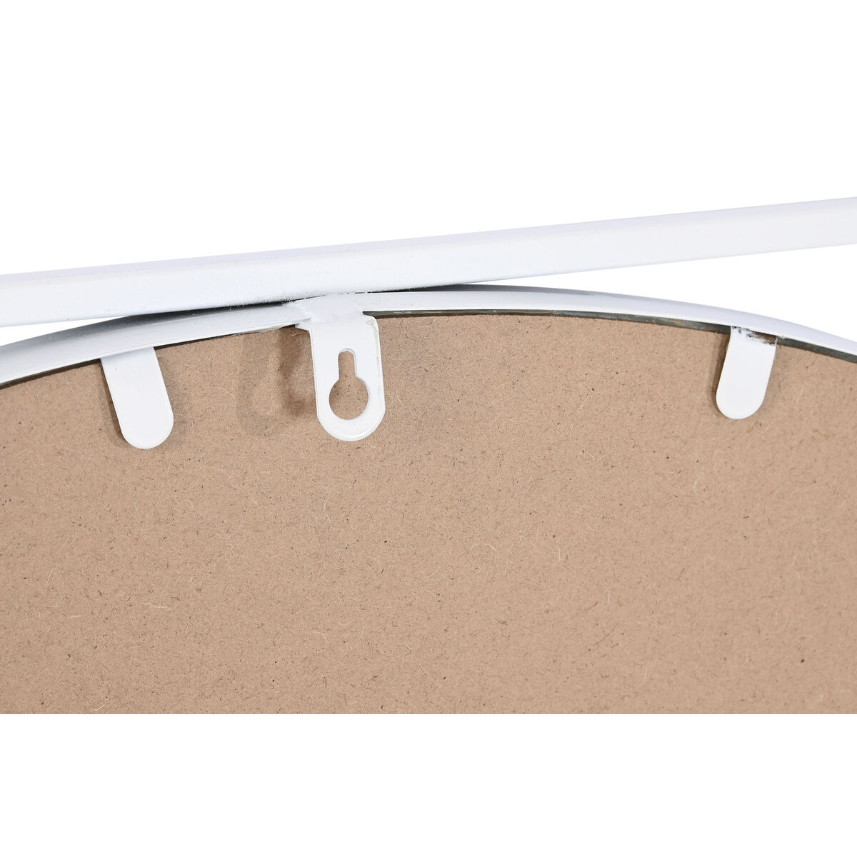 Väggspegel DKD Home Decor Vit 85,5 x 3 x 85,5 cm (3 Delar) (3 antal) - 2