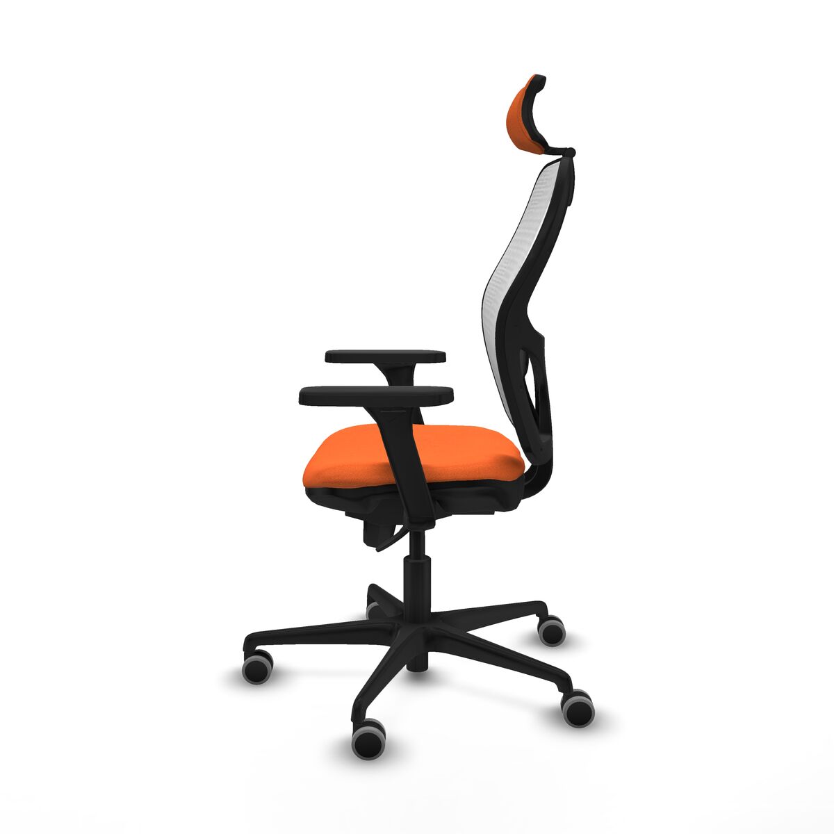 Kontorsstol med nackstöd Piqueras y Crespo 3D036G2 Orange - 3