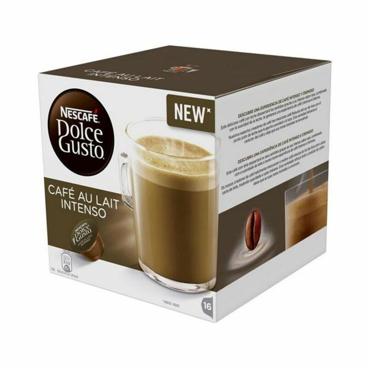 Kaffekapslar Nescafé Dolce Gusto 48116 Café Au Lait Intenso (16 uds) - 3