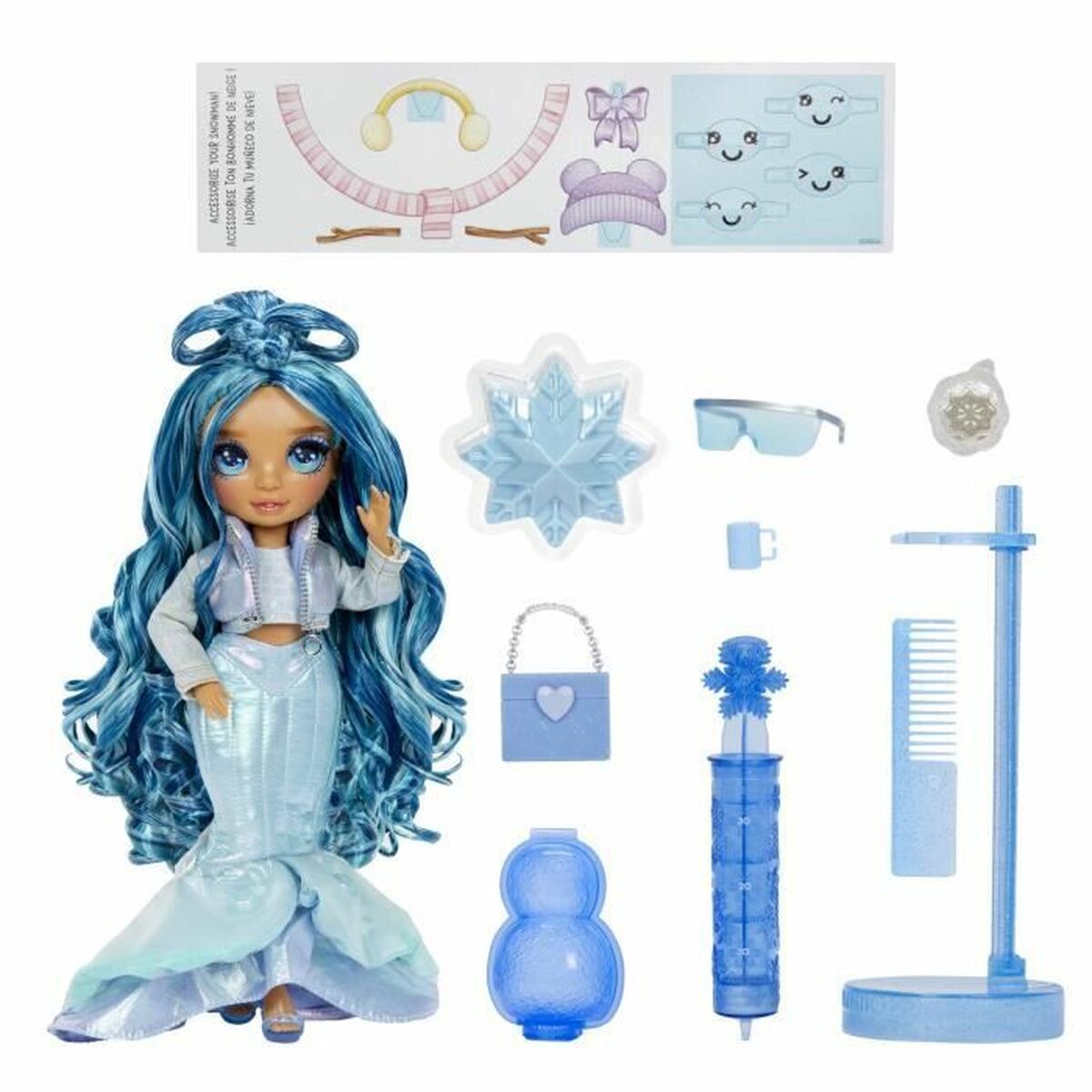 Babydocka med tillbehör Rainbow High Winter Wonderland - 6