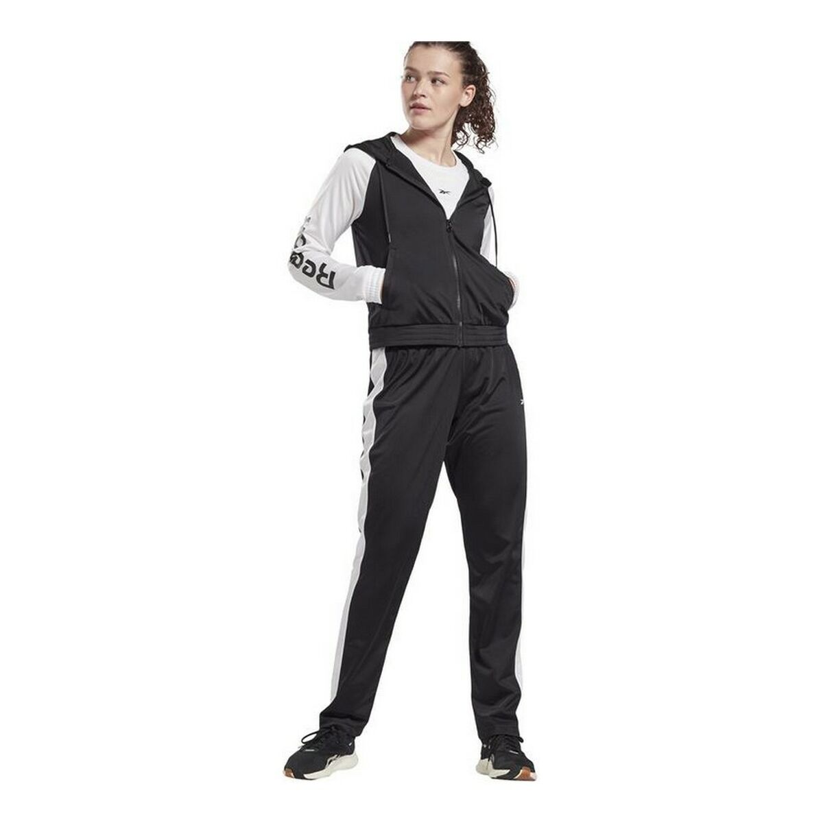 Träningsoverall, Dam Reebok Linear Svart - 20