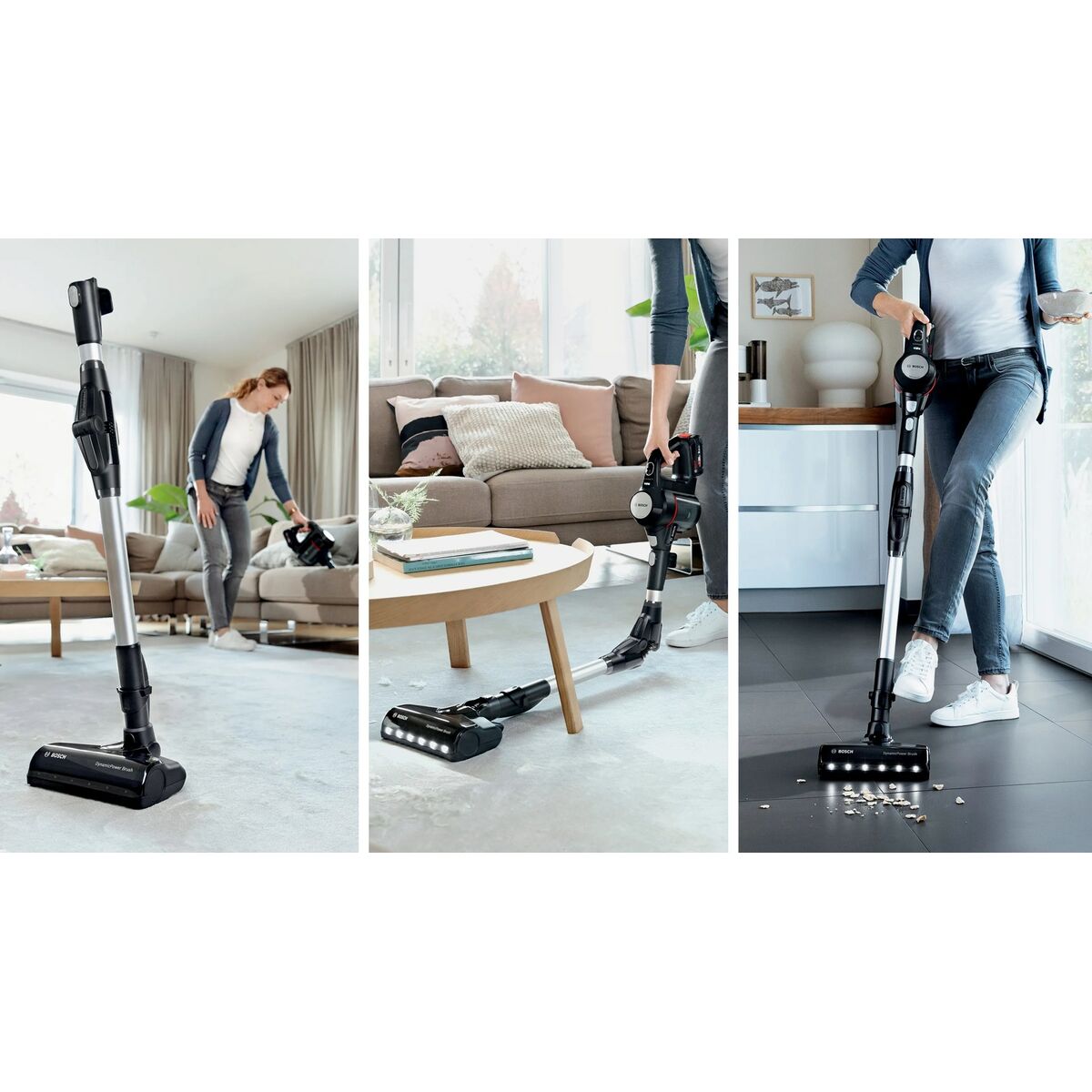 Sladdlös Dammsugare BOSCH BCS712XXL Svart - 3