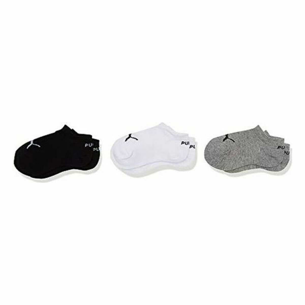 Ankelstrumpor, sport Puma Kids Quarter CDT 3 par - 3