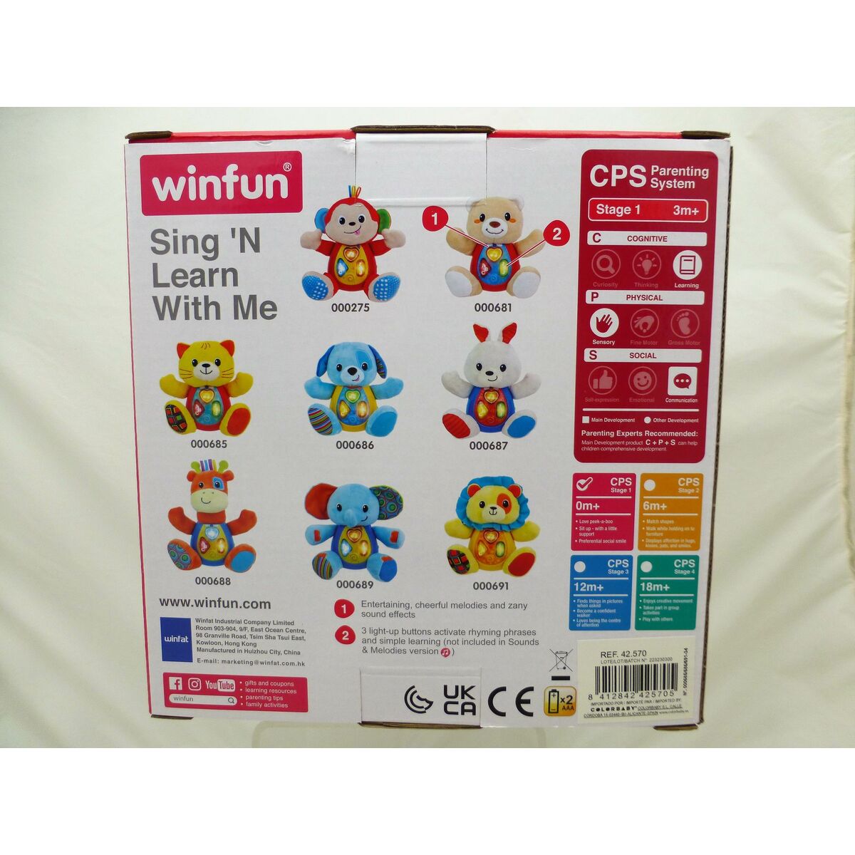 Mjukisleksak Winfun - 3