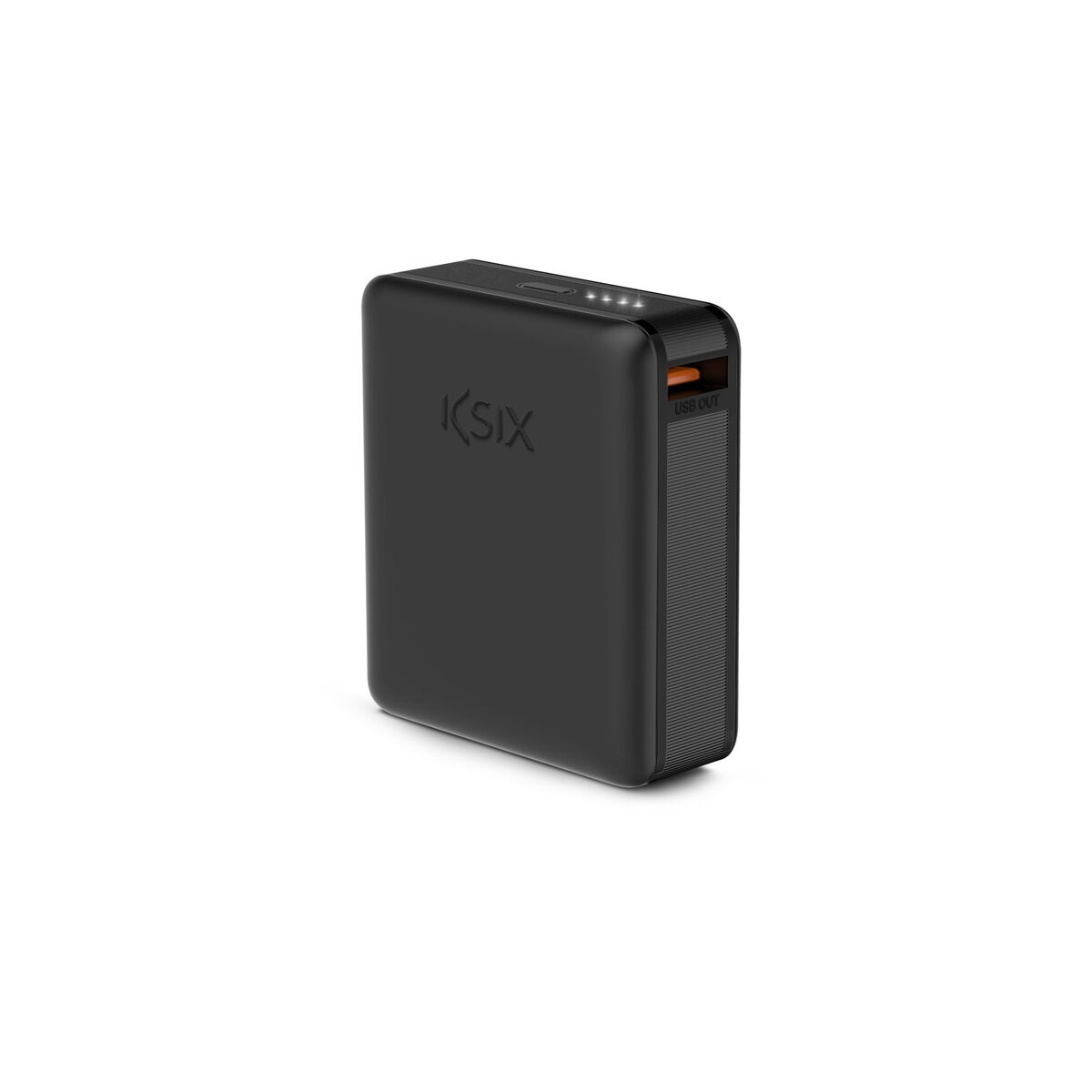 Powerbank KSIX Svart 10000 mAh - 4