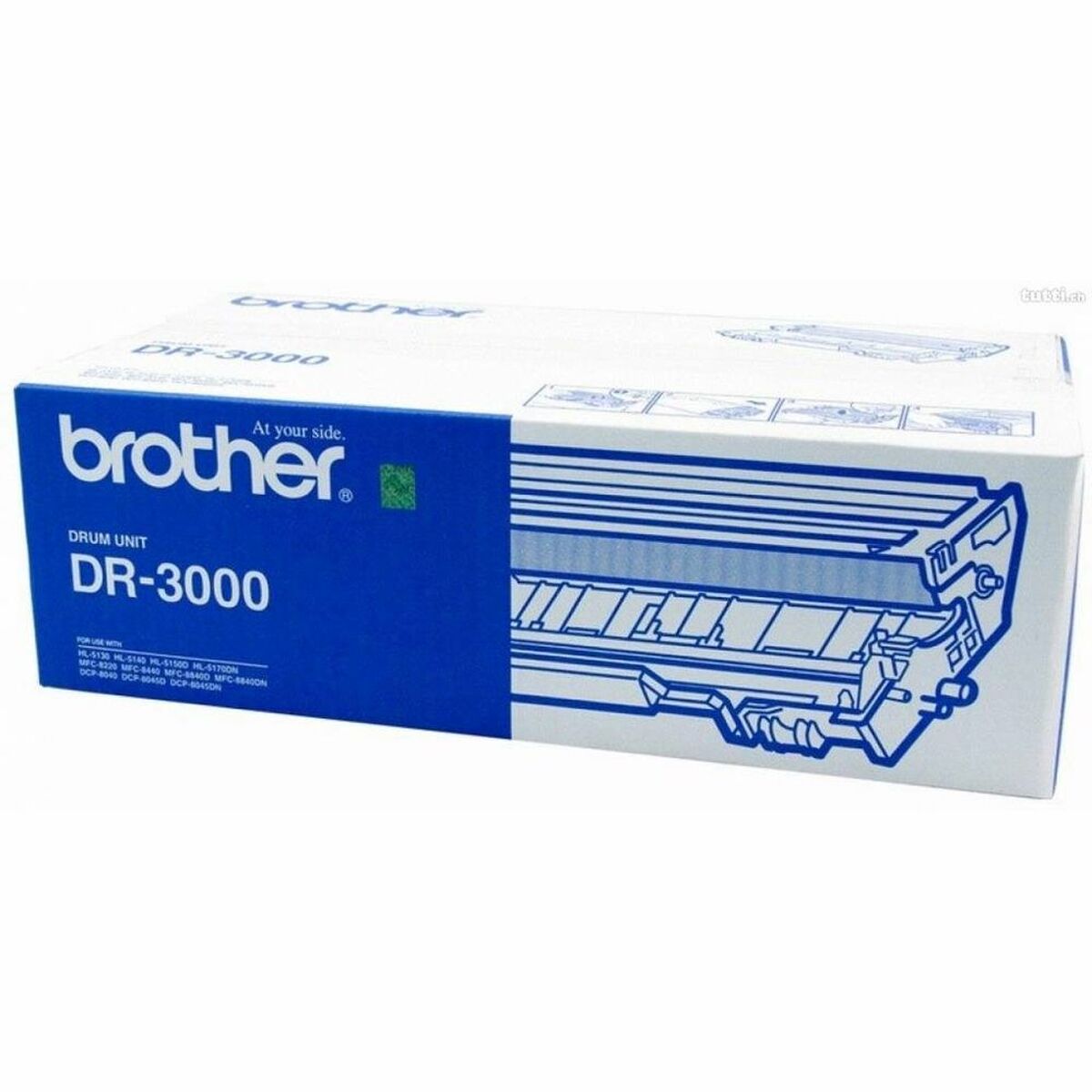 Skrivartrumma Brother DR-3000 drum unit Svart - 2