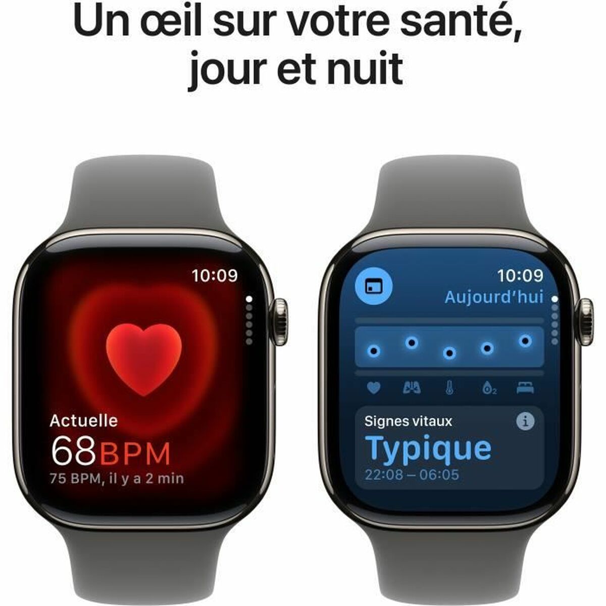Smartklocka Apple Series 10 GPS 46 mm Titan - 5