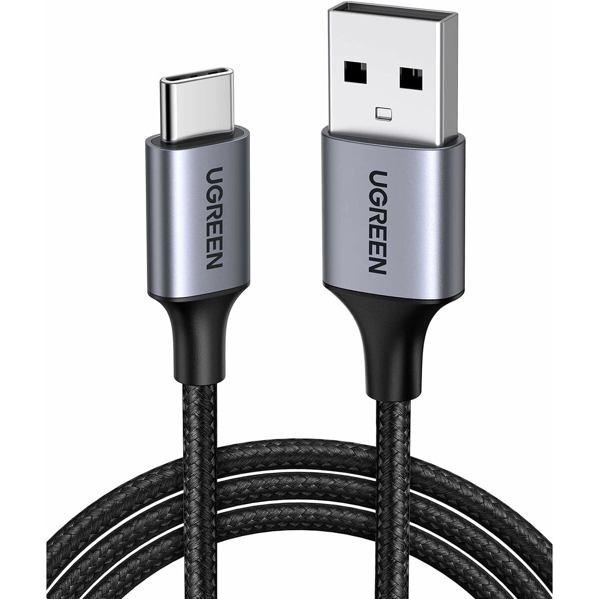 USB A till USB-C Kabel Ugreen 6957303861286 Grå 2 m