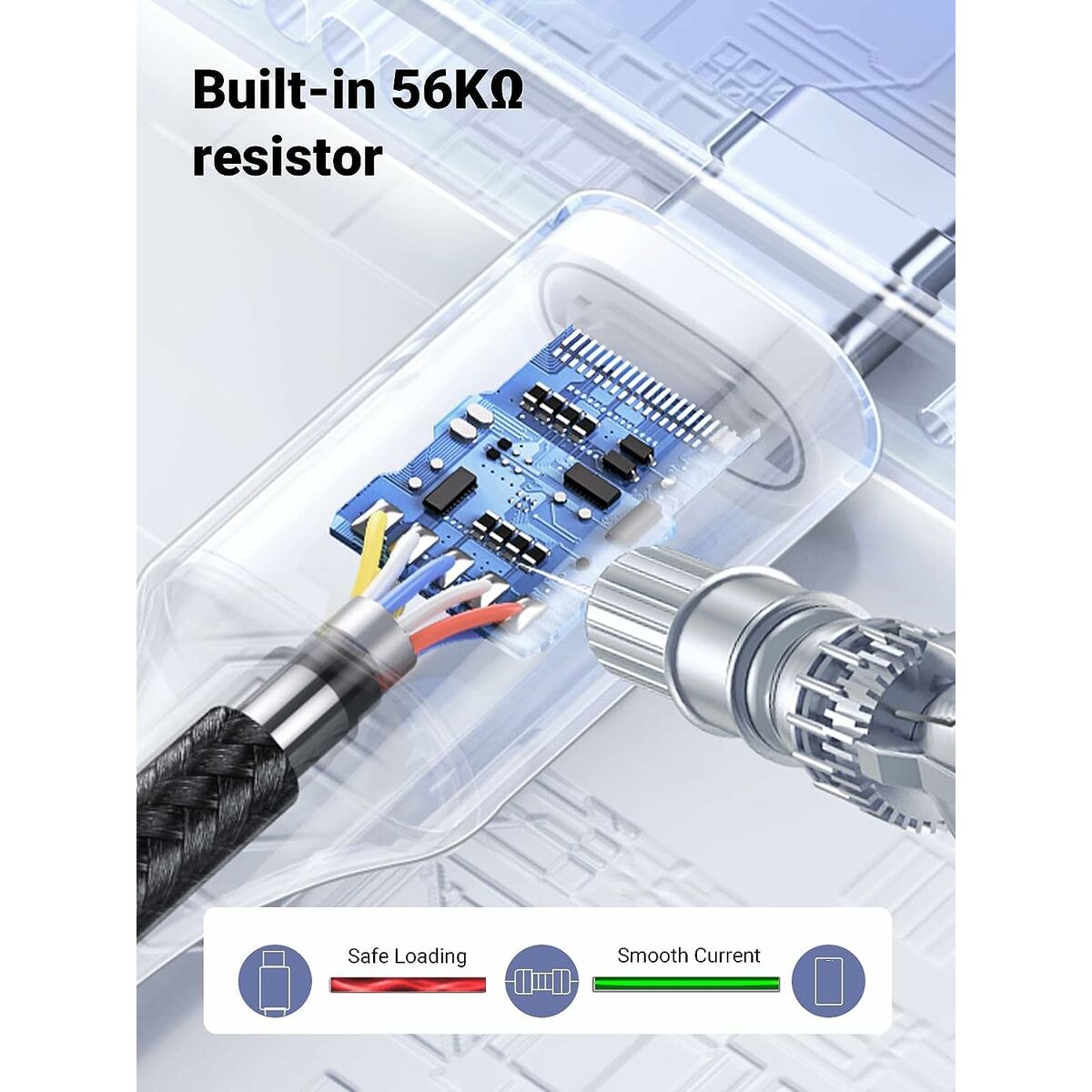 USB A till USB-C Kabel Ugreen 6957303861286 Grå 2 m - 3