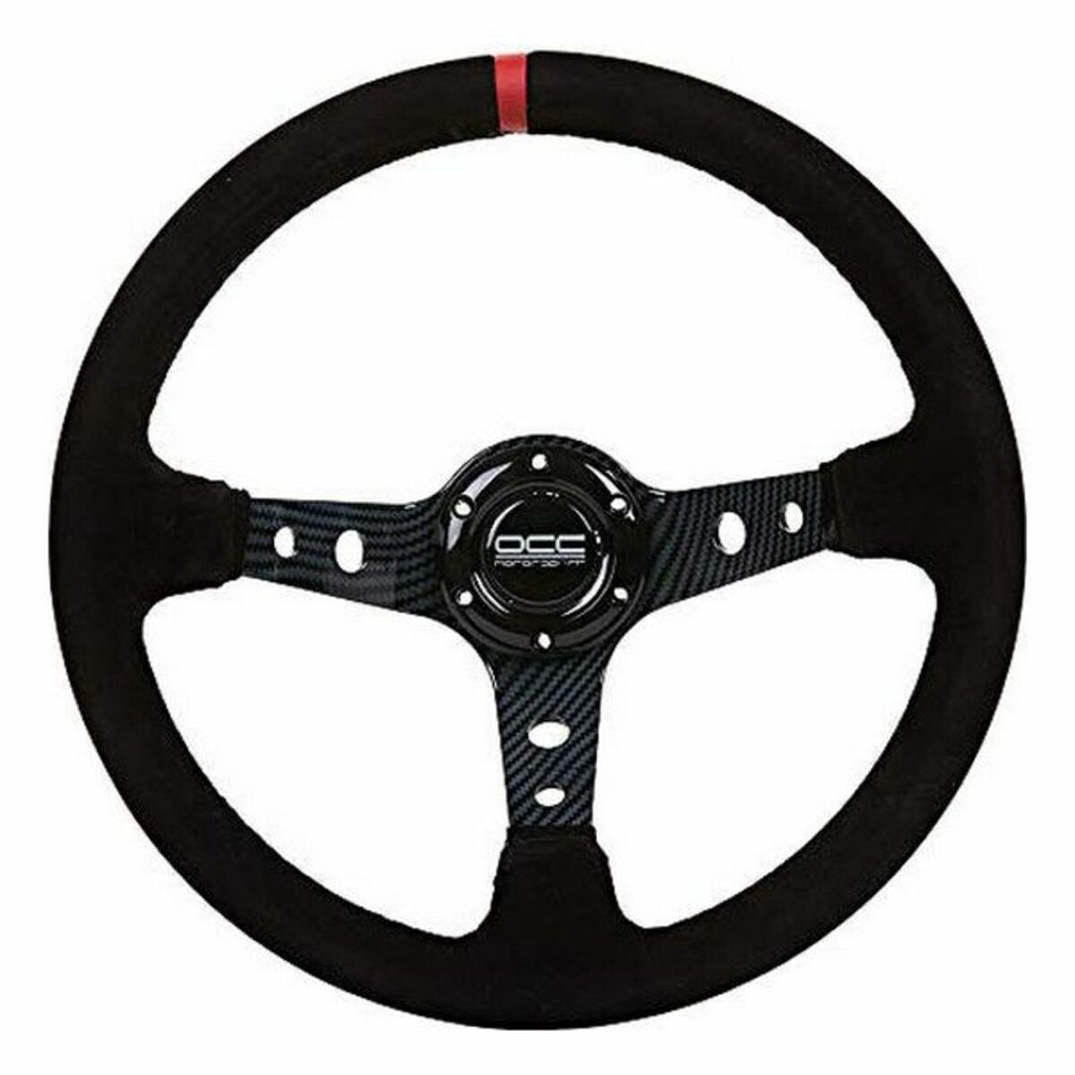 Racing-ratt OCC Motorsport Svart Svart/Röd Ø 35 cm - 11