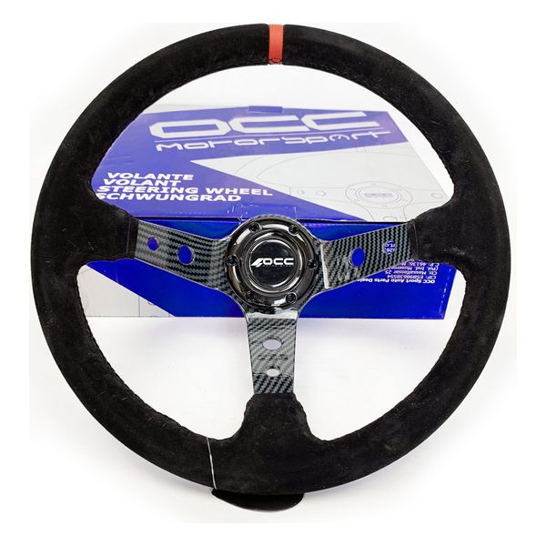 Racing-ratt OCC Motorsport Svart Svart/Röd Ø 35 cm