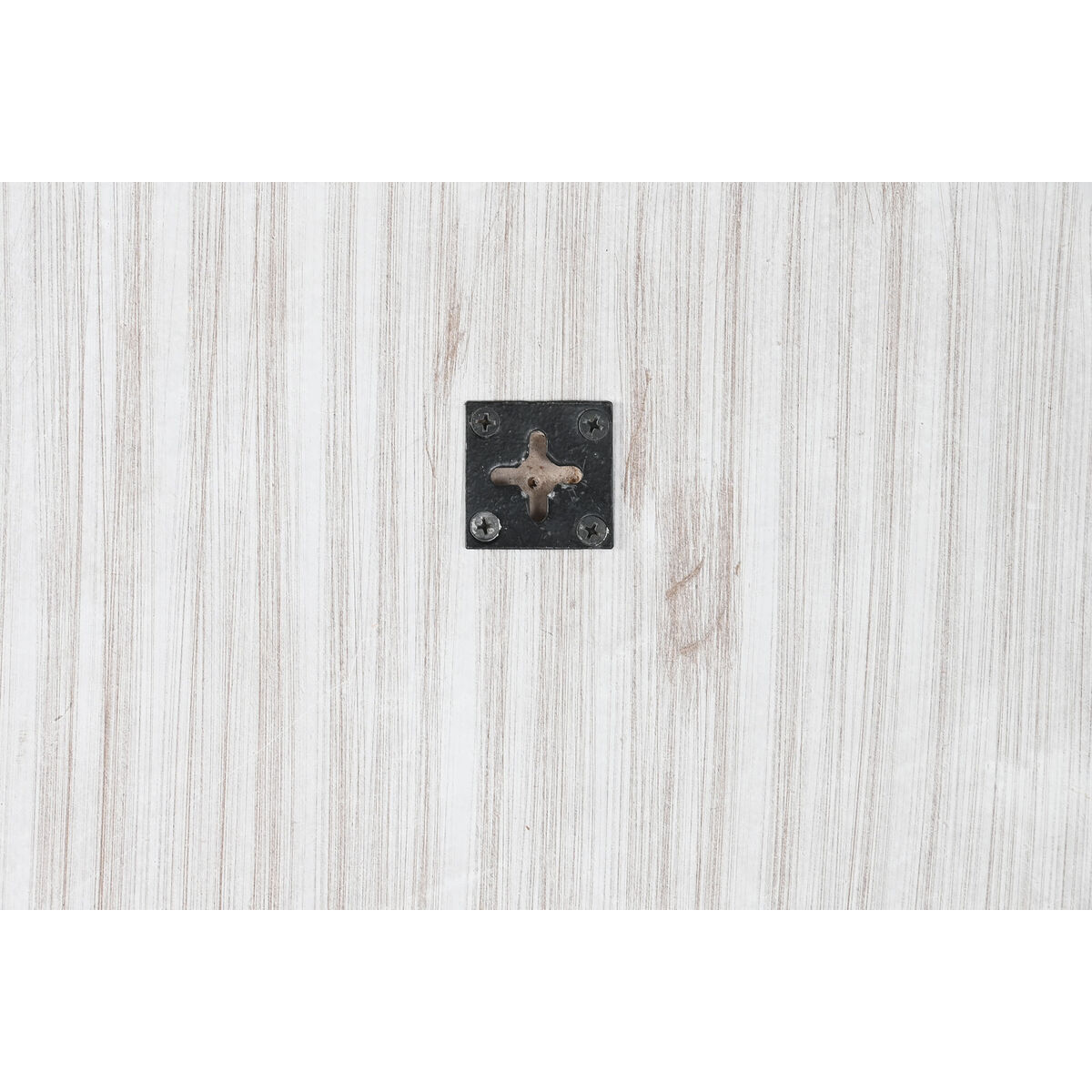 Väggspegel DKD Home Decor Vit Naturell Indier Avskalad 120 x 2,5 x 120 cm - 5