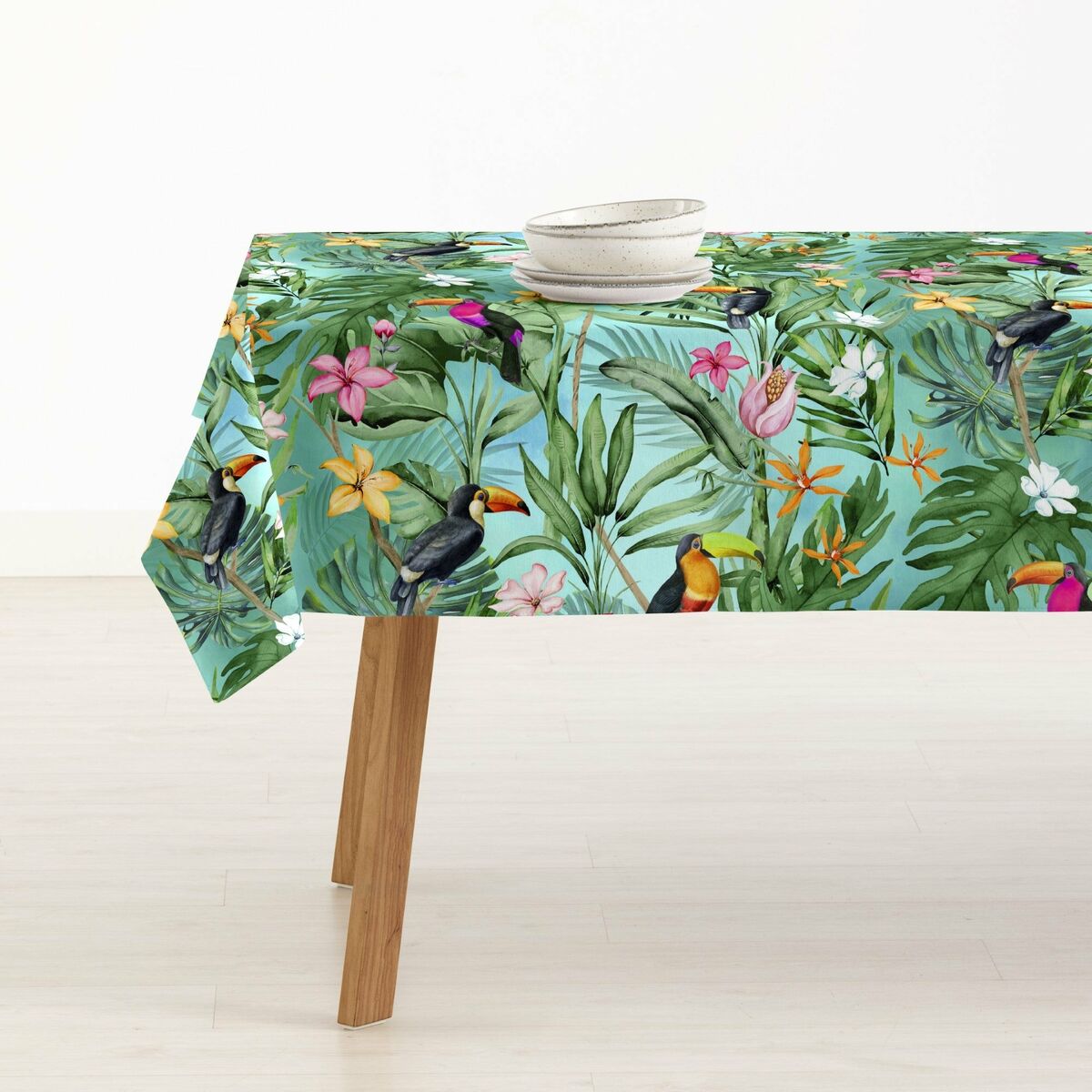 Fläckresistent bordsduk i harts Belum 0120-416 Multicolour 100 x 150 cm