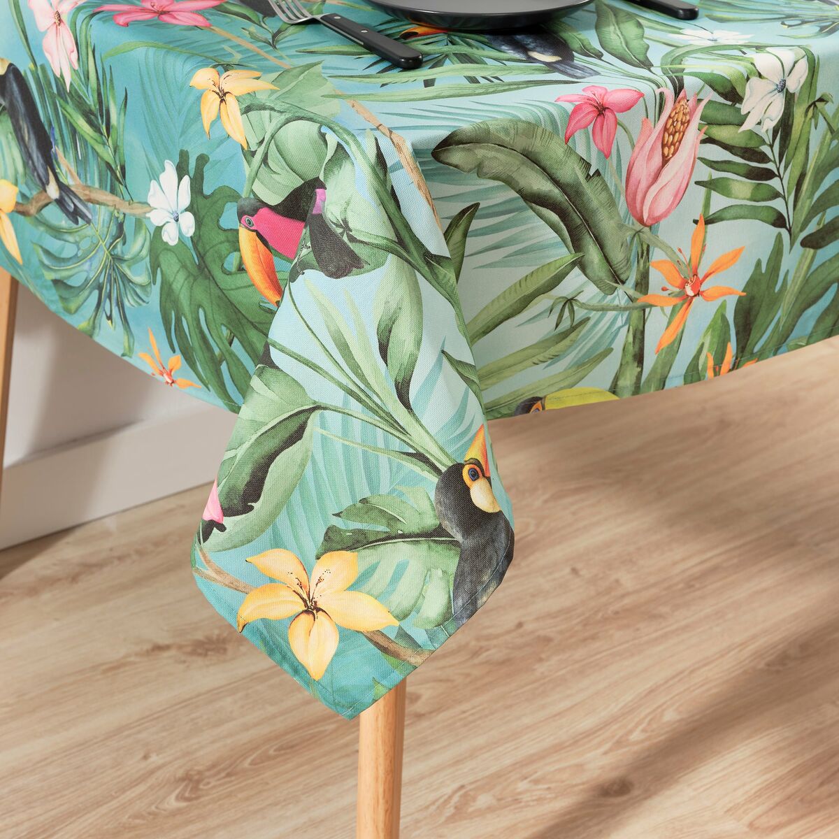 Fläckresistent bordsduk i harts Belum 0120-416 Multicolour 100 x 150 cm - 5