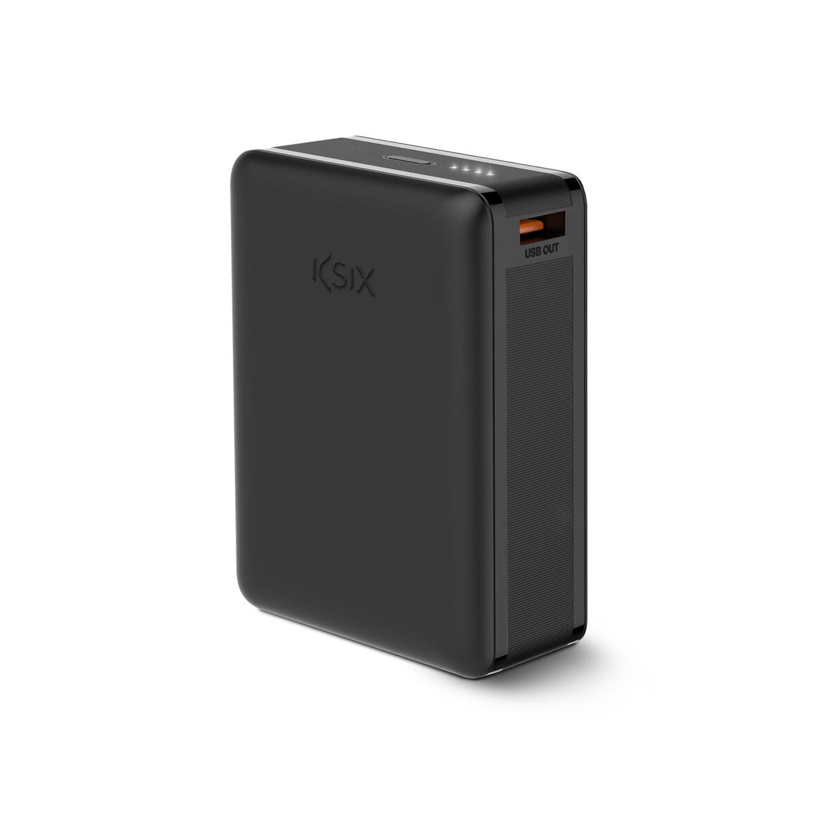Powerbank KSIX Svart 20000 mAh - 4