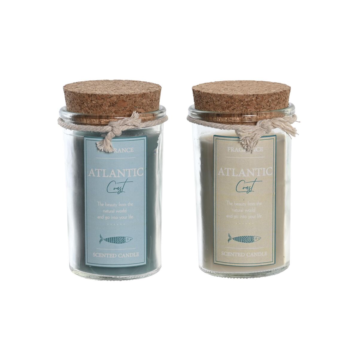 Doftljus DKD Home Decor 140 g (2 antal)
