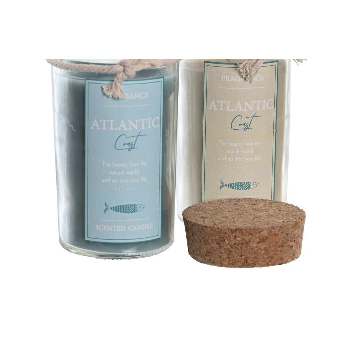 Doftljus DKD Home Decor 140 g (2 antal) - 2
