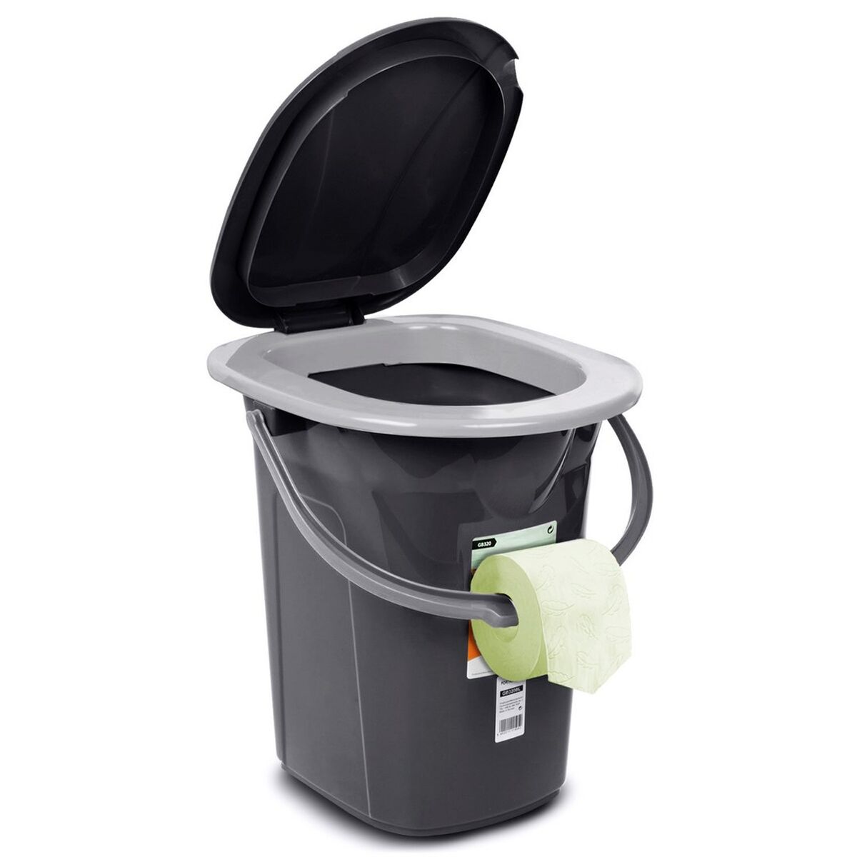 Portabel toalett Greenblue GB320AG Svart Grå 19 L