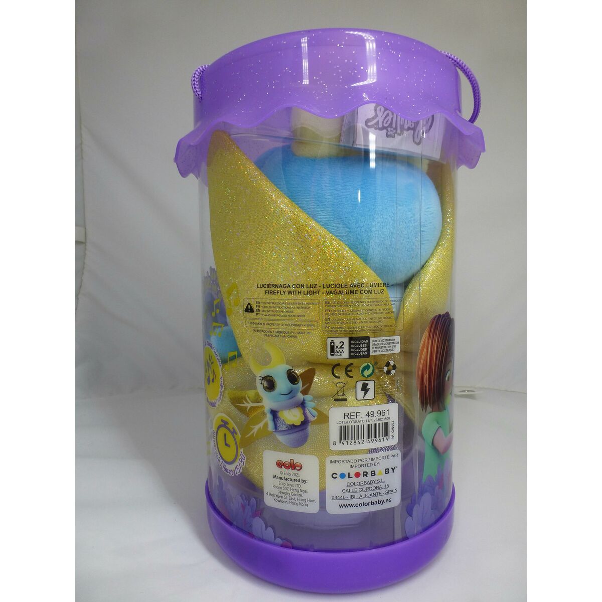 Mjukisleksak Eolo Plast Blå (27 cm) - 11