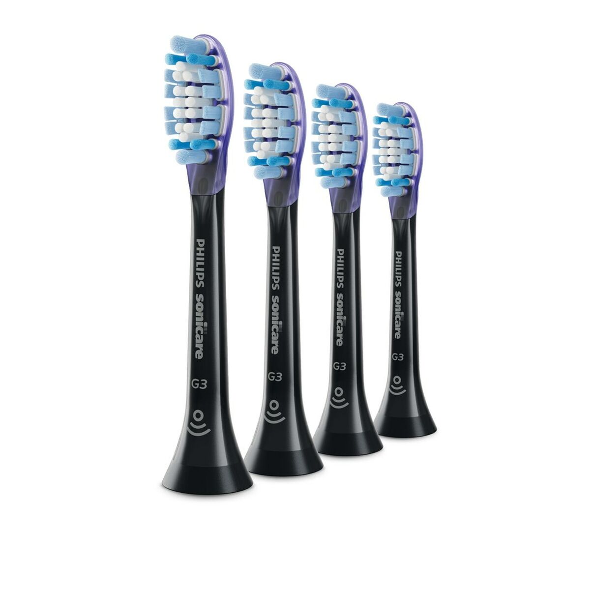 Reservdel till Eltandborste Philips HX9054/33 Svart 4 antal