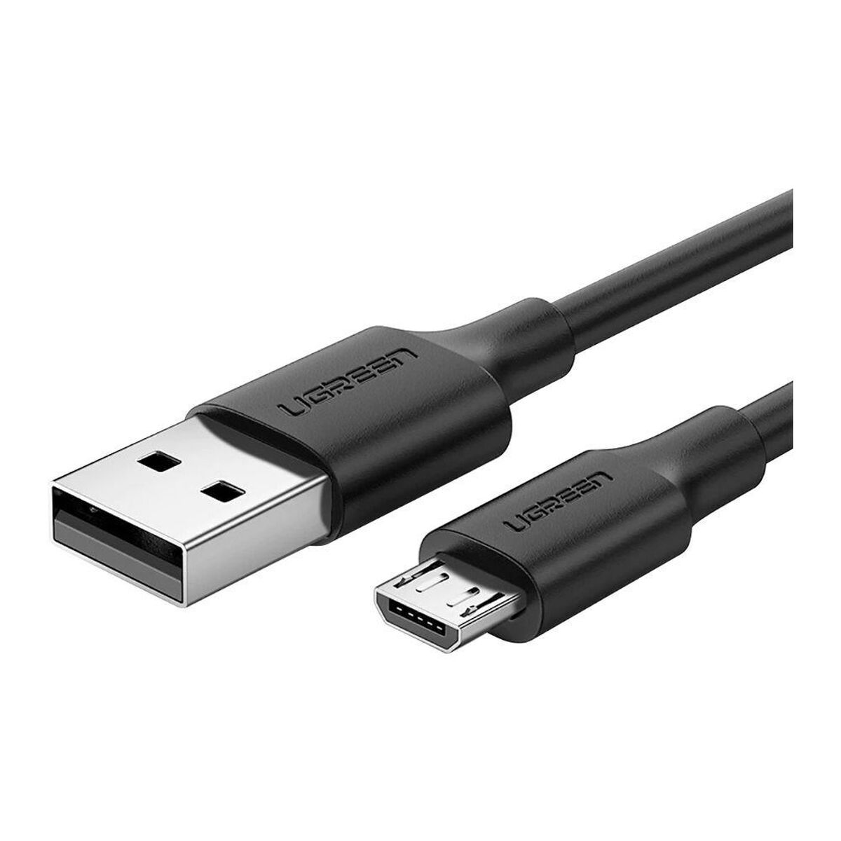 USB 2.0 A till Micro USB B Kabel Ugreen 60137 Svart 1,5 m