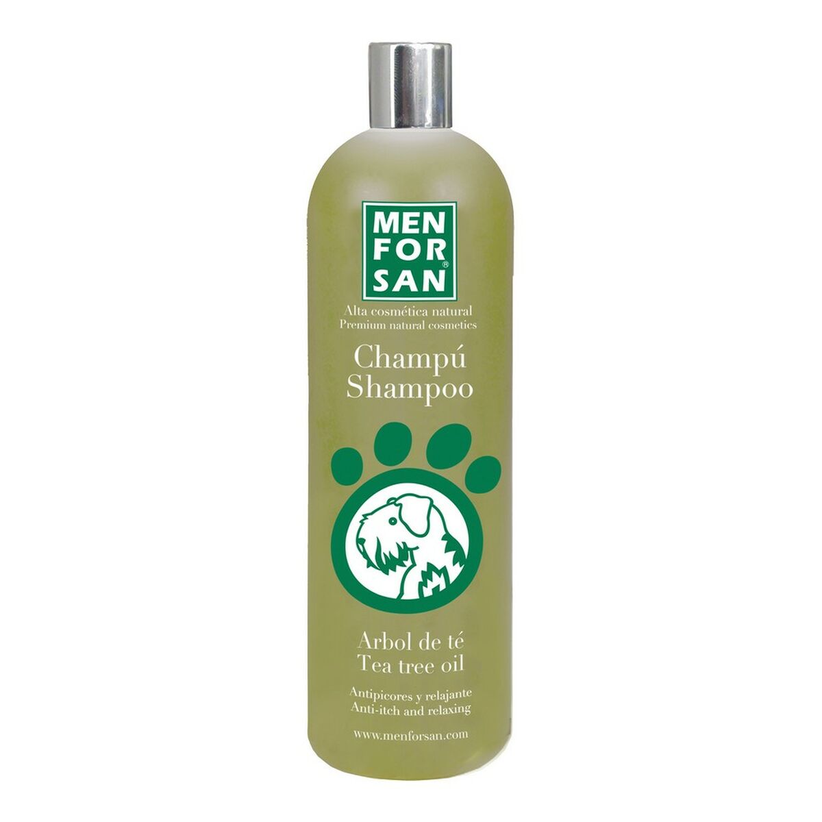 Husdjurschampo Menforsan Karamellfärgat 1 L Hund Tea tree - 3
