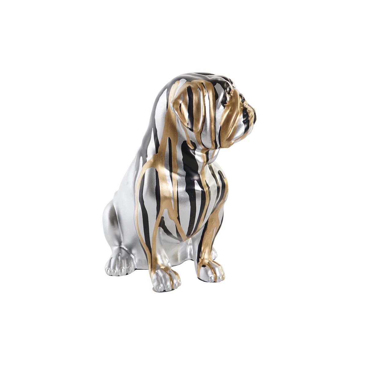Prydnadsfigur DKD Home Decor Hund 19 x 11,5 x 18,5 cm (2 antal) - 6
