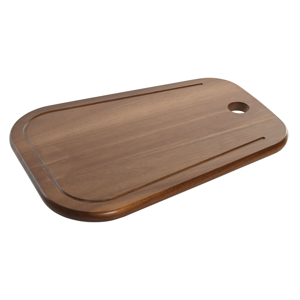 Skärbräda Home ESPRIT Naturell 35 x 25 x 1,5 cm - 2