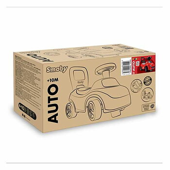 Trehjuling Smoby Svart Röd 2 i 1