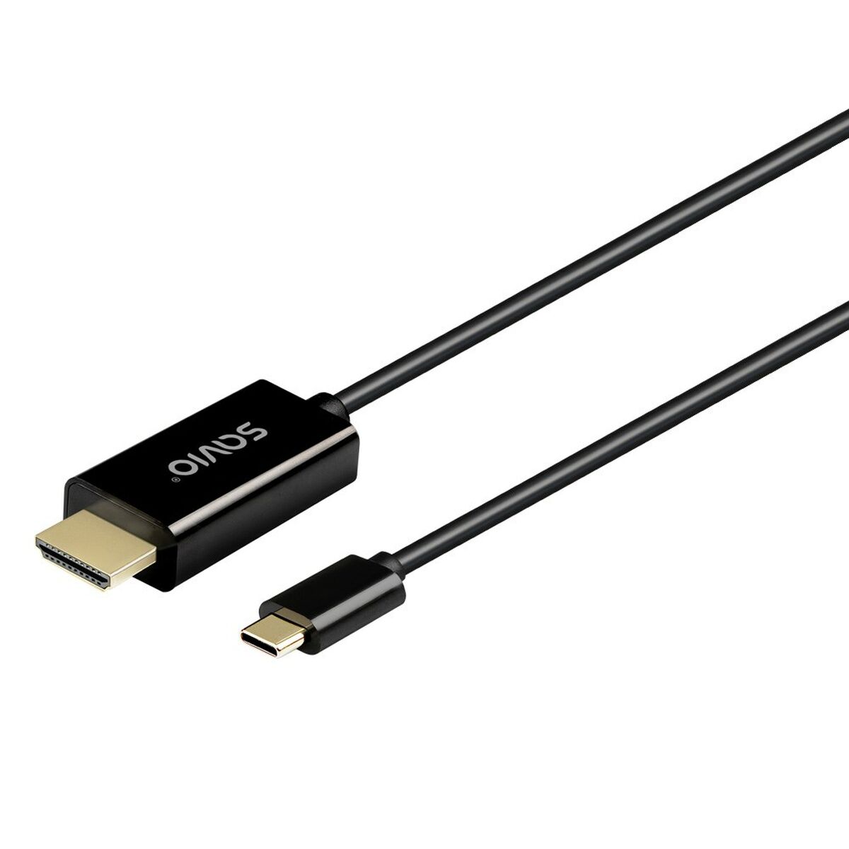 USB-kabel Savio CL-191 Svart 2 m - 2