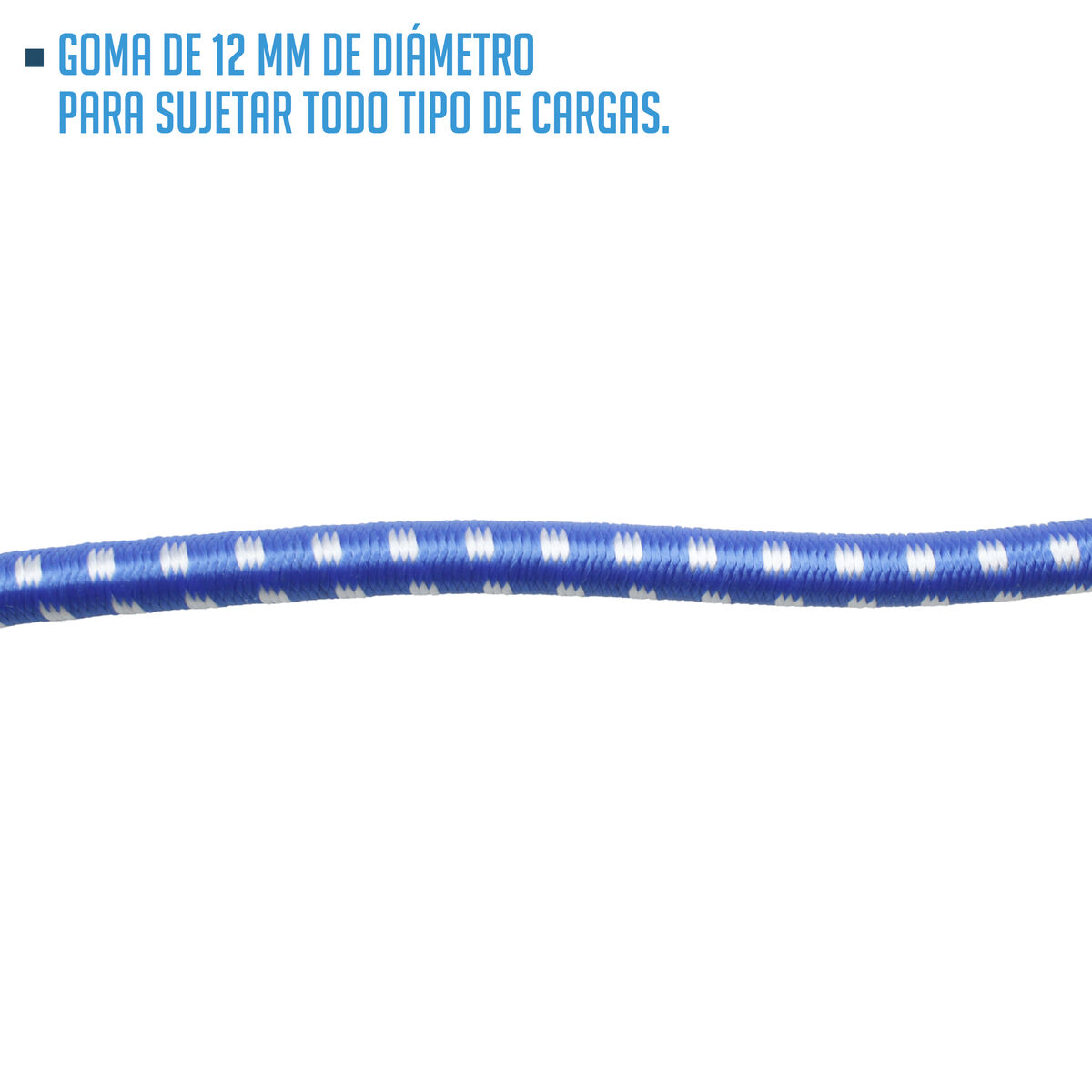 Gummirep Ferrestock 90 cm x 12 mm (2 antal) - 8