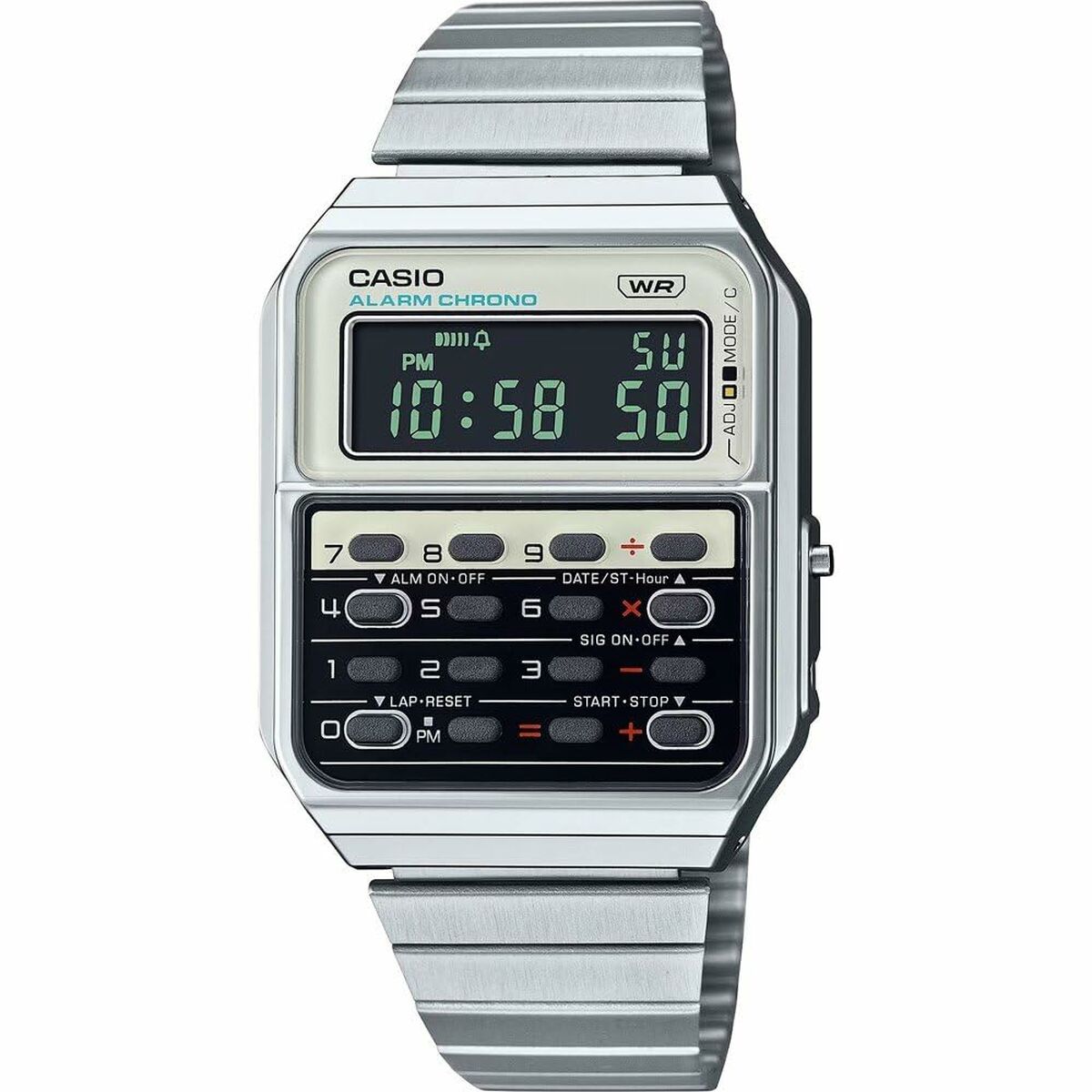 Herrklocka Casio CA-500WE-7BEF Silvrig (Ø 34 mm)