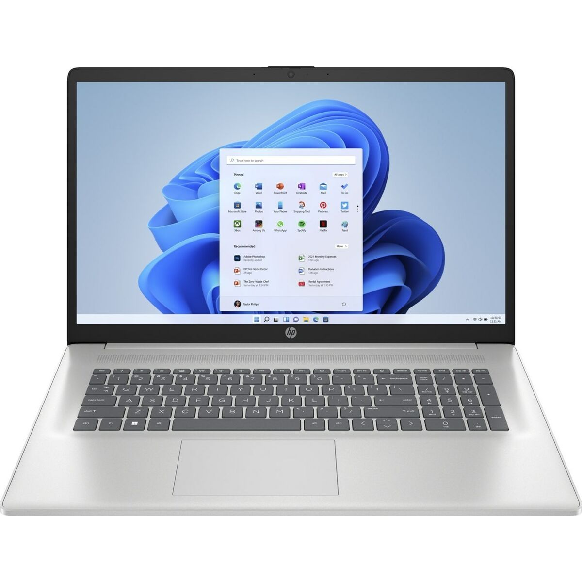 Bärbar dator HP 9S1M6UA 17,3" Intel Core 5 120U 16 GB RAM 512 GB SSD (Renoverade A+) - 2